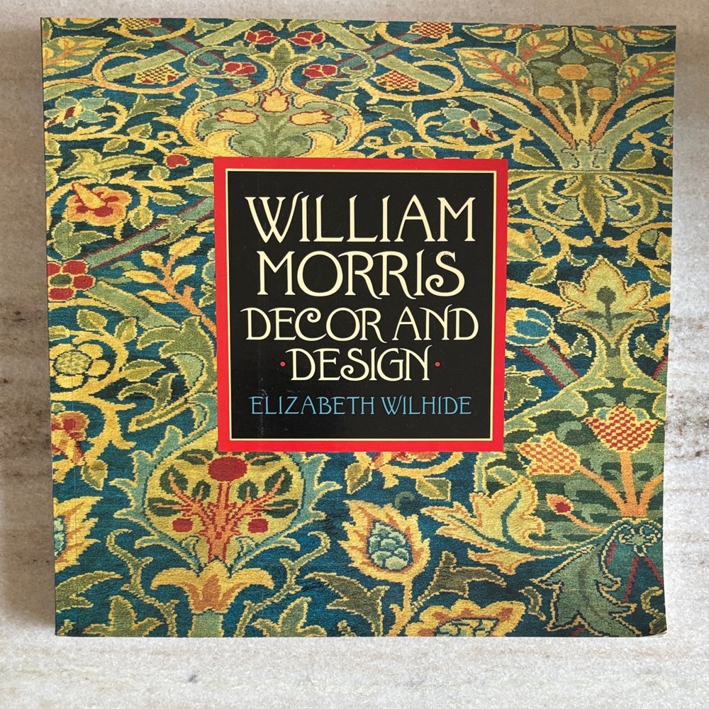 William Morris Decor and Design Coffee Table Book - Multicolor